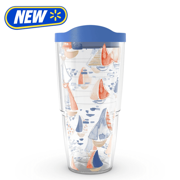 Tervis Classic Tritan Sara Berrenson - Sunset Sail 24oz Classic Tumbler with Travel Lid