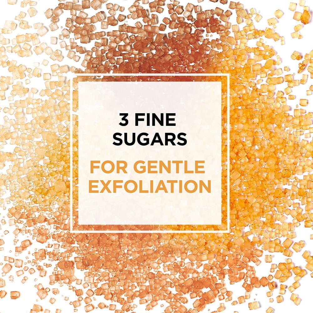 L'Oreal Paris Pure-Sugar Exfoliant avec 3 Sucres Fins + Pépin de raisin pour Peau Terne, 50 ml