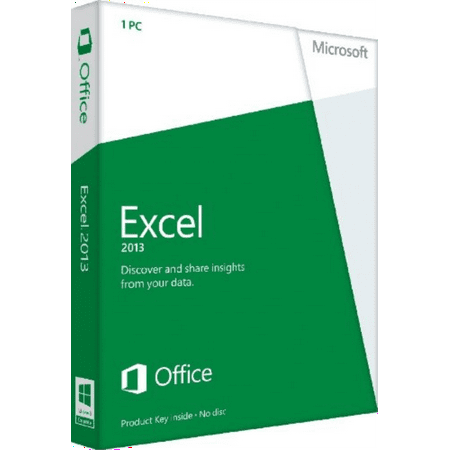 Microsoft Excel 2013 Non Commercial Use