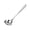 A, variant on Ybomd,Style A – 20cm Stainless Steel Soup Spoon – Large Head, Long Handle for Household and Restaurant Use