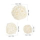 thumbnail image 2 of UPOUART 30Ud Decorative Rattan Balls White for Table Homes Parties Aromatherapy Accessories, 2 of 7