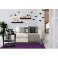 thumbnail image 5 of Simply Daisy Bat Colony Amethyst Halloween Chenille Area Rug, 3' x 5', 5 of 5