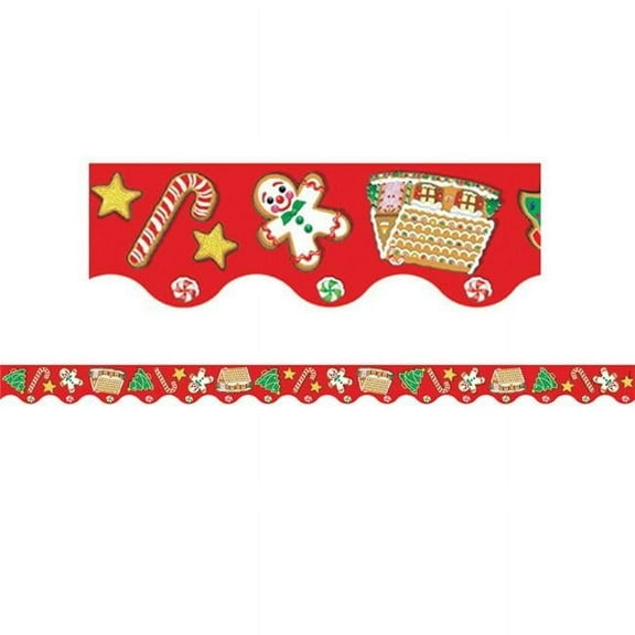 Teacher Created Resources  Christmas Border Trim - Pack of 6