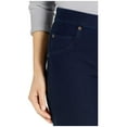 thumbnail image 3 of HUE Fleece Lined Denim Leggings Ink Wash, 3 of 3