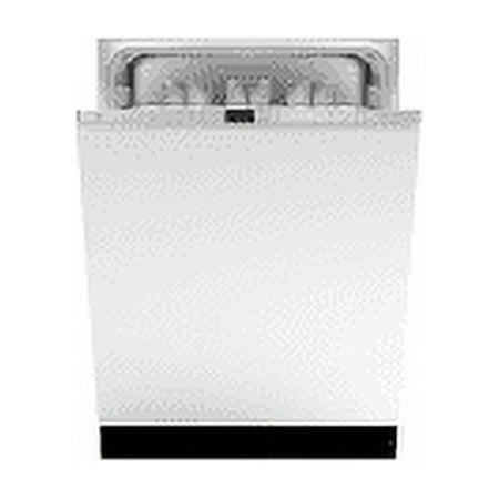 Bertazzoni - 24" Front Control Built-In Dishwasher with Stainless Steel Tub - Stainless steel
