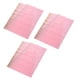 thumbnail image 4 of Mantel de plástico portátil desechable, 3 uds., impermeable, de plástico, aspecto exquisito, rosa, 4 of 5