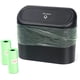 thumbnail image 1 of Bote de Basura para Auto con 40 Bolsas de Basura para Auto, Botes de Basura para Auto, Bote de Basura para Auto pequeño, Bote de Basura para Auto con Tapa, Caja de Almacenamiento Colgante, Accesorios para Auto Rojo Verde, 1 of 5