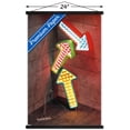 thumbnail image 3 of Three Illuminated Arrows Wall Poster with Magnetic Frame, 22.375" x 34", 3 of 5