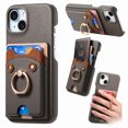 thumbnail image 1 of Case for FOXDOCK iPhone 14 , Leather, Bear Ring, Card Holder, 1 of 4