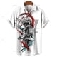 thumbnail image 2 of Nuevas camisas japonesas para hombres, camisas hawaianas, ropa de samurái fantasma en 3D, camisetas de manga corta, ropa de calle Harajuku, ropa de verano para hombre, 2 of 4