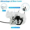 thumbnail image 4 of Actuador de bloqueo de puerta delantera derecha 80500ZS11A para Nissan Pathfinder 2005-2012 Sport con sistema de llave inteligente, 4 of 7