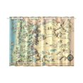 thumbnail image 2 of CADecor Vintage 1935 Oregon State Map Window Treatment Panel Curtains Window Curtain Kitchen Curtain,Two Piece 26x39 Inches, 2 of 4