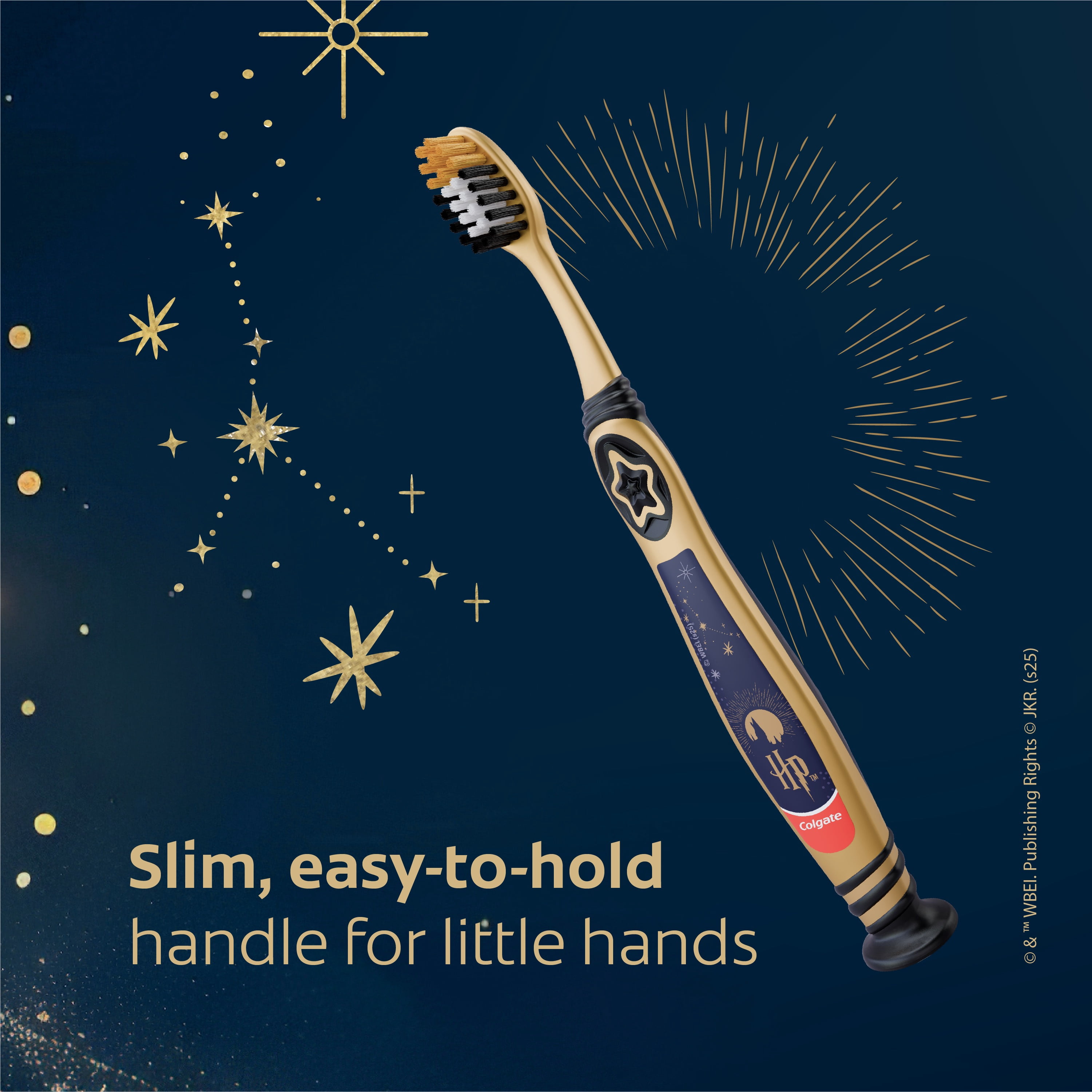 Colgate Harry Potter Manual Kids Toothbrush Pack, Extra Soft, 2 pk