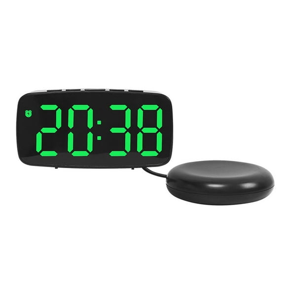 Smart Digital Alarm Clock Bedside,LED Travel USB Desk Clock for Bedroom