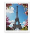 thumbnail image 5 of Paint by Numbers Kit for Adults, Eiffel Tower Spring Blossoms Paint by Numbers, Easy Paint by Numbers Kit for Adults Beginner, DIY Adult Paint by Number Kits on Canvas, Home Decor, 5 of 7