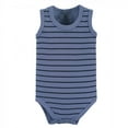 thumbnail image 5 of Hudson Baby Infant Boy Cotton Sleeveless Bodysuits 5pk, Sloth, 6-9 Months, 5 of 6