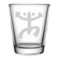 thumbnail image 4 of Engraved Puerto Rico Shot Glass Set of Four: Coqui Symbol, Made in Puerto Rico Barcode, Puerto Rican Map, Taino Sun with Puerto Rican Flag, 4 of 5
