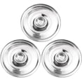 thumbnail image 1 of GFDYREE Stainless Steel Universal Lid ，4.7Inch Mini Pan Lid Bowl Covers Cookware Lid Replacement Accessories for Skillets Frying Pans （12cm）, 1 of 7