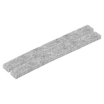 Felt Strips with Adhesive Backing, 4 Pack 1/2" x 6" x 0.12" Adhesive Felt Strips Anti Scratch Furniture Felt Tapes Self-Stick Felt Pads for Protecting Hardwood Floor, Grey