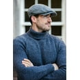 thumbnail image 3 of Mucros Weavers Men's 100% Wool Tweed Flat Kerry Flat Cap Made in Ireland, 3 of 5