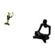 thumbnail image 5 of Estatua De Rana Camarero, Escultura Animal, Figura Decorativa Creativa, Adorno De Mesa Para Chimenea, Estante De Entrada, Regalo De Cumpleaños, Escultura Artesanal De Pensador Abstracto Para, 5 of 8