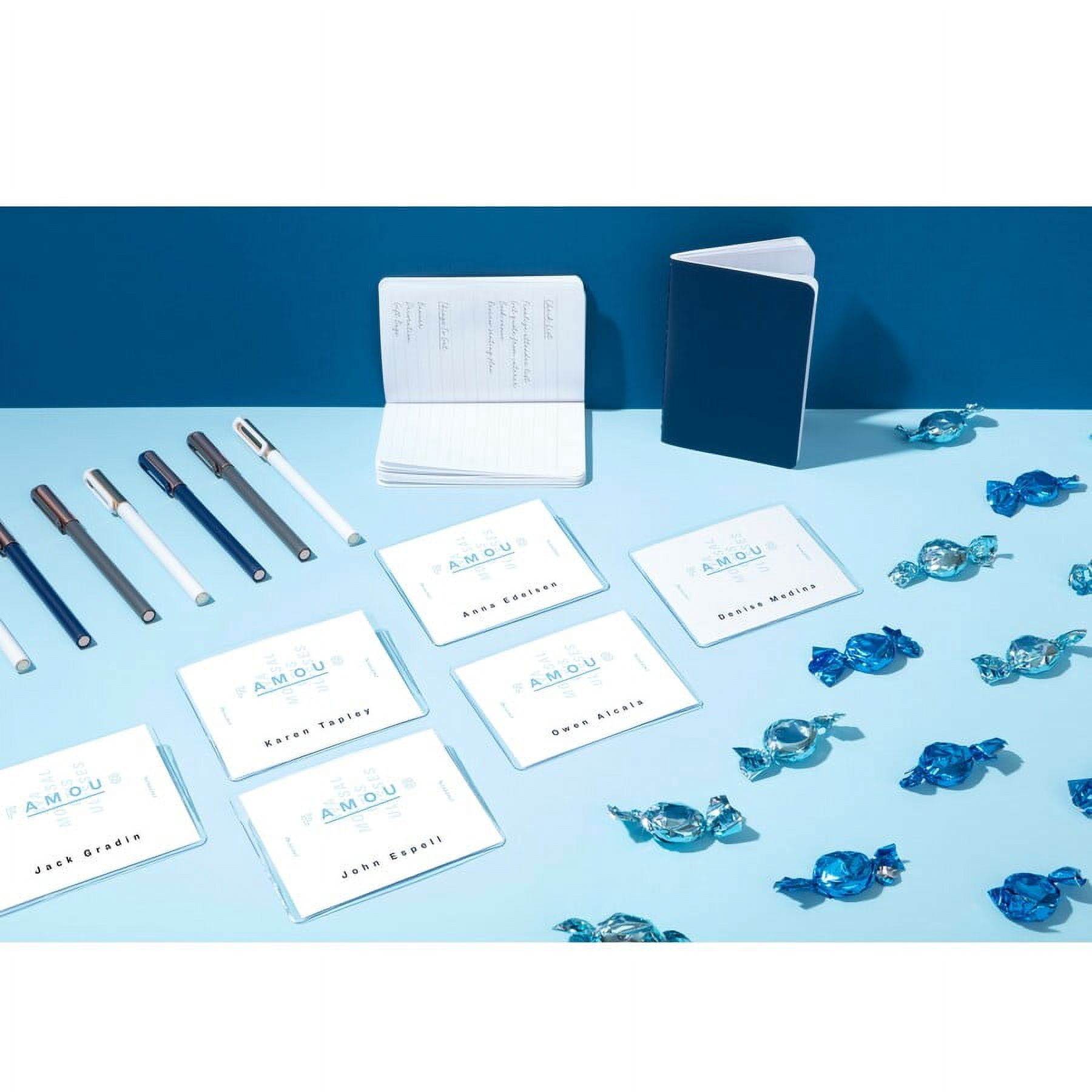 Avery Name Badge - 5 / Carton - Rectangular Shape - Non-adhesive Non-toxic urable Magnetic, Heavy Duty, Printable, Micro Perforated, Recyclable