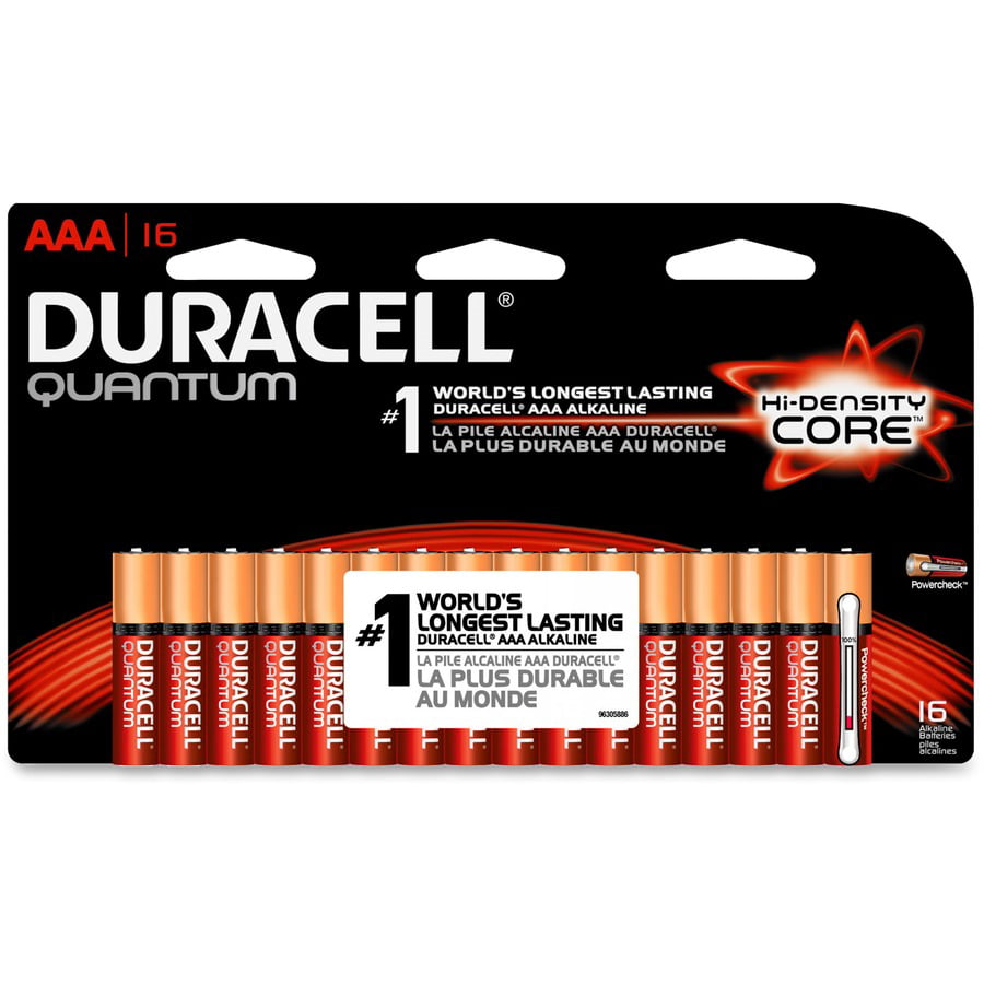 Duracell Qu2400b8z 2400 Series Quantum AAA Batteries for sale online 