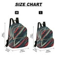 thumbnail image 2 of FORMRS Mini Backpack Purse for Women Travel Daypack Casual Shoulder Bag, Stars Abstract Lines, 2 of 7