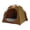 Coffee, variant on Pop-Up Pet Tent,Pet Tent, Portable Hideaway for Cats & Small Dogs, Year-Round Comfort, Fully Washable Convenience