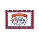 thumbnail image 3 of Xihbxyly Tapete Del Día de La Independencia, Diseño de Bandera de Terciopelo de Cristal, Alfombra Suave y Antideslizante, Fácil de Limpiar, Absorbente, Ideal para El Hogar, La Oficina y La Cocina, Re, 3 of 7