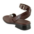 thumbnail image 3 of Naturalizer Birch Women's Sandals Brown Croco Size 12 W, 3 of 8