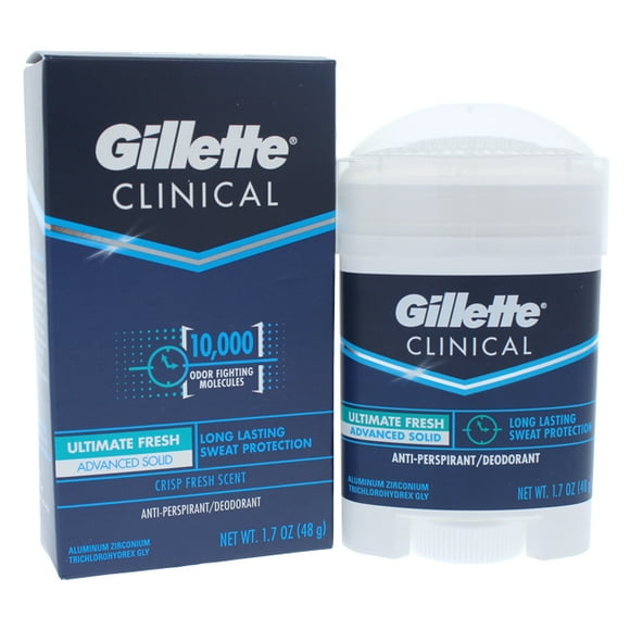 Clinical Fresh Deodorant by Gillette for Men - 1.7 oz Deodorant Stick