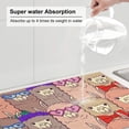 thumbnail image 6 of Balery Design Name Drying Mat For Kitchen Counter, 18x24 Inch Summer Ultra Absorbent Home Dish Drainer Mats Plate Holder, 6 of 9