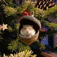 thumbnail image 4 of DAMAI Forest Animal Acorn Ornaments Cozy Forest Christmas Ornaments, 2026 Pine Cone Animal Decoration, Woodland Creature Figurine, Acrylic Hanging Ornament Home Party Décor, 4 of 7