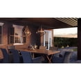 thumbnail image 5 of Modern Farmhouse 4 Light Candle Style Caged Dinette Chandelier with Faux Wood Accents  Collection Bailey Street Home 71-Bel-2749223, 5 of 10