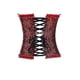 thumbnail image 4 of Women's Vintage Palace Shapewear Bustiers Corsets Satin Boned Lace Up Strapless Overbust Corset Bridal Bodysuit, 4 of 4