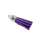 thumbnail image 3 of Wosthever 28 piezas bolsa Keychian encantos único exquisito llavero borlas Simple llavero borla adorno DIY accesorio para bolsos llaves Artesanía Violeta Wosthever HA059646-06B, 3 of 6