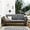 Grey, variant on Outdoor Acacia Wood Adjustable Daybed, 3-Seater Patio Sofa Chaise Lounge with Cushions for Backyard, Garden & Patio, Beige & Natural (Beige)