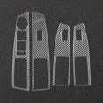 thumbnail image 3 of Carbon Fiber Window Control Switch Panel Cover Trim Sticker For Cruze 2009-2015 Interior Accessorie, 3 of 5