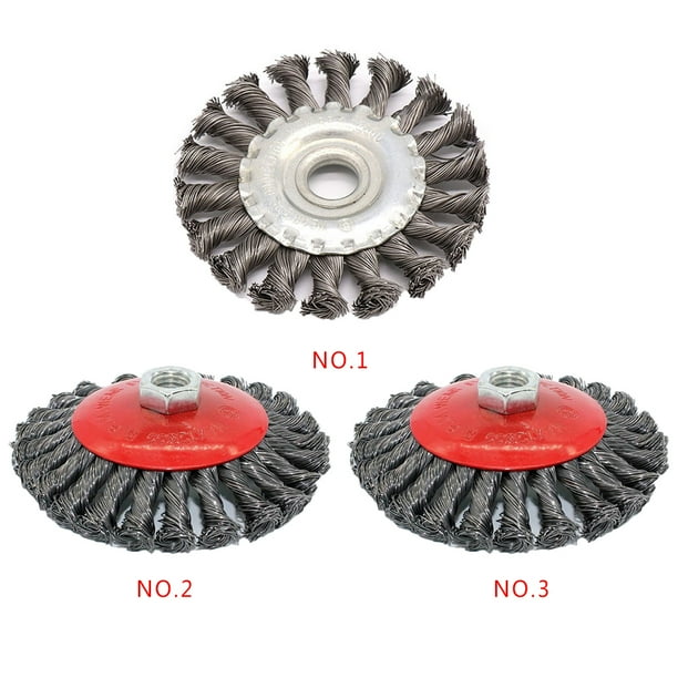 Knot cup brush for grinder deals