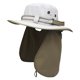 thumbnail image 2 of Sombrero DYNWAVEMX unisex para protección solar con Cubierta para el cuello Transpirable color beige, 2 of 7