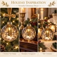 thumbnail image 3 of MYUNNIL Light Up Christmas Globe Ornaments, 3" Religious Clear Nativity Scene Hanging Ball Decoration with Built-In Warm LED Light, Cute Waterproof Seasonal Pendant for Tree Home Decor, 3 of 7