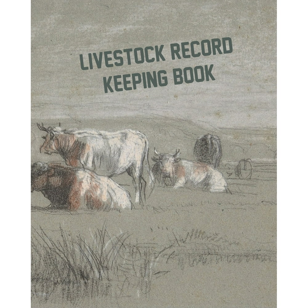 Livestock Record Keeping Book Cattle Record Book Calving Record Book