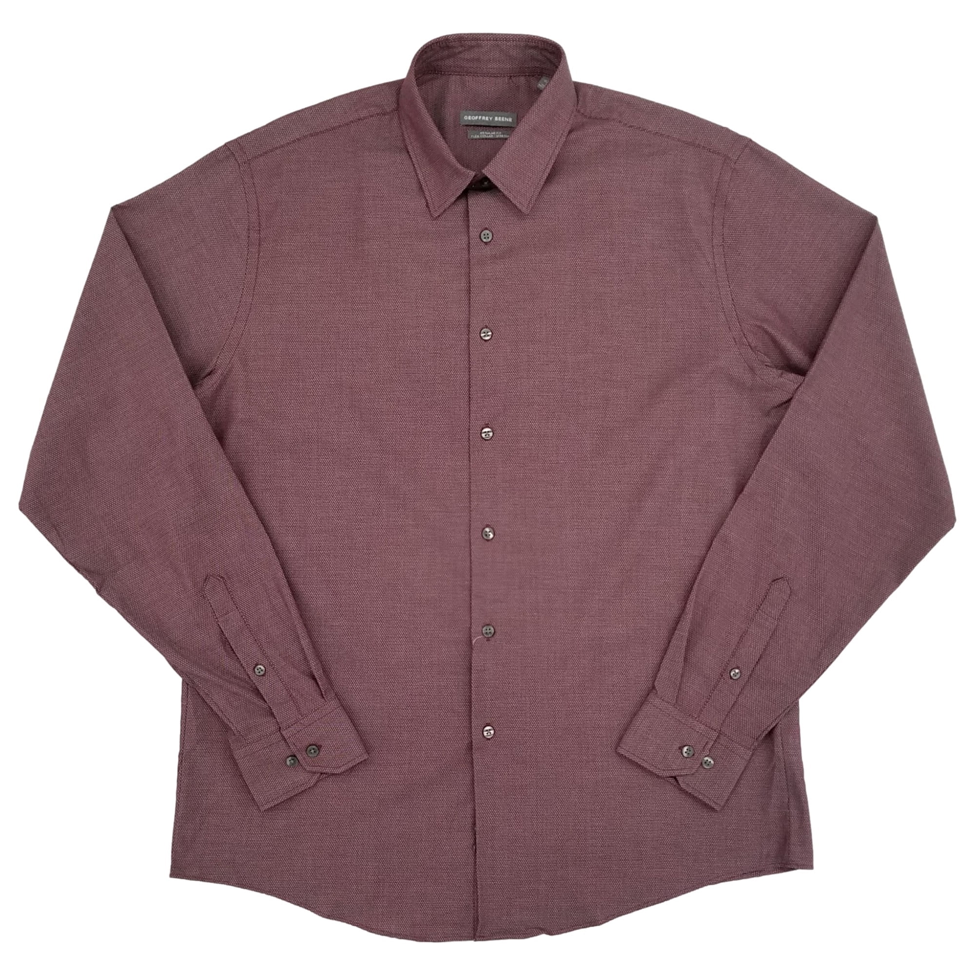 geoffrey beene non iron dress shirts Amazon.com: Geoffrey Beene Mens Bedford Button Down Dress Shirt, Brown, Big & Tall, 14.5" Neck 32"-33" Sleeve : Clothing, Shoes & Jewelry