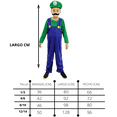 thumbnail image 2 of Disfraz Luigi Plomero Verde FX Costumes Infantil Niño Talla 4 a 6 años, 2 of 4
