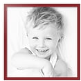 thumbnail image 2 of ArtToFrames 24x24 Inch Red Picture Frame, This Red Wood Poster Frame is Great for Your Art or Photos, Comes with 060 Plexi Glass (4155), 2 of 8
