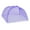Purple, variant on Opvise Foldable Food Cover Large Capacity Mesh Fabric Detachable Portable Umbrella Style Dish Cover for Kitchen Rose Red