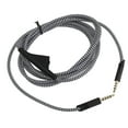 thumbnail image 2 of Gaming Headset Extension Cable, Braiding Wire Wear  Replacement Plug and Play Clear Headphone Extension Cable 6.6ft with Volume Control for A10, 2 of 8