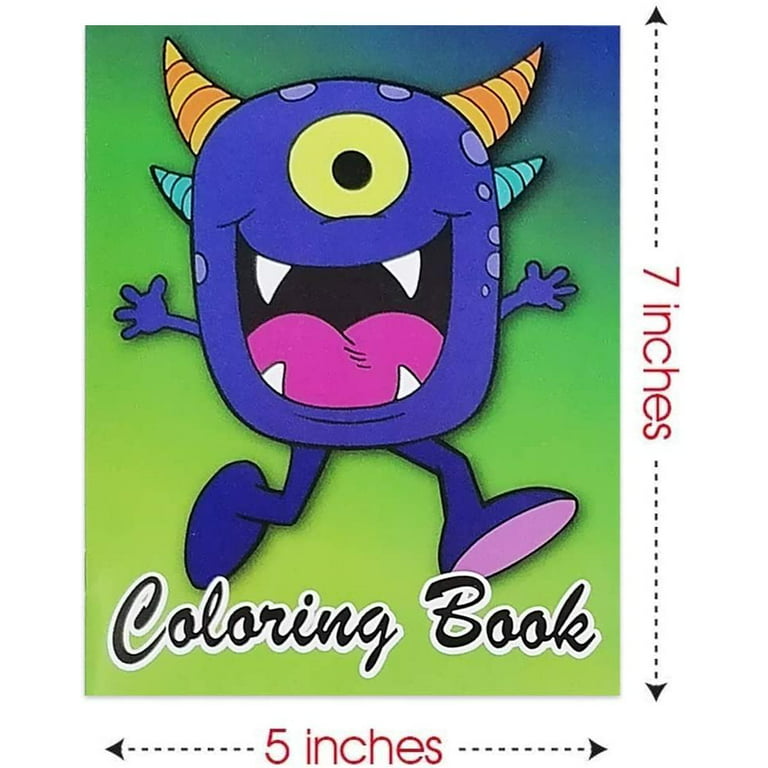 20Pack Small Coloring Books for Kids Ages 4-8 (5.1 x 7 inch),Bulk