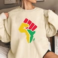thumbnail image 2 of WRKEKC Womens Trendy Casual Bow Printed Crew Neck Sweatshirt Women Long Sleeve Loose Pullover Sweatshirt Trendy Fall Top, 2 of 4